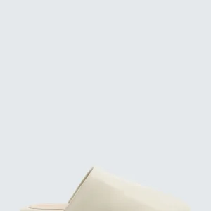 Mule Garnier en cuir