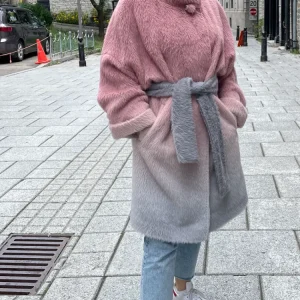 Manteau en laine Alpaga